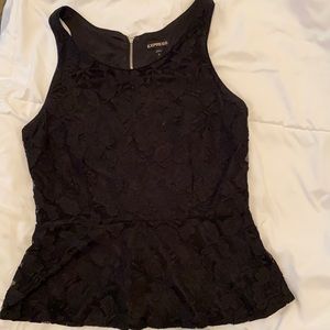 Express-top-small-black lace